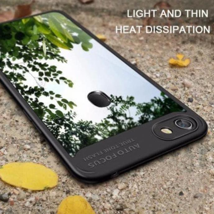 CHASING AND COVER CLEAR AUTO FOCUS CASE OPPO F7 PRO PLUS TRANSPARAN SOFT COVER CASING HP ACHA.1