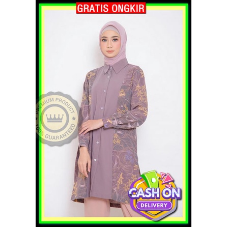 Tunik Wanita Terbaru Tunic Remaja Elegan Kekinian Murah Tunik Import Premium Baju Atasan Thunic Dewa