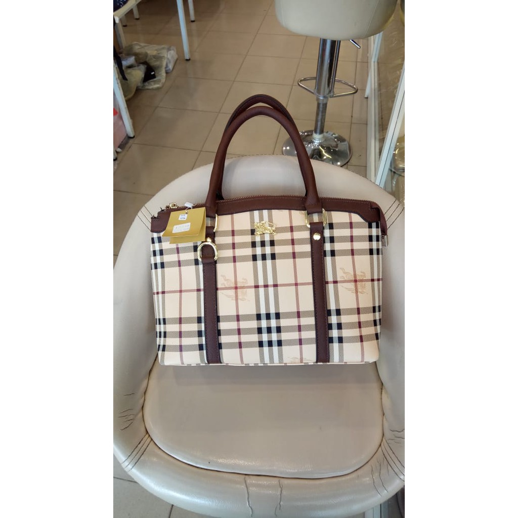 HANDBAG BURBERRY 1223 LAV  TAS BRANDED TAS IMPORT SHOULDER BAG TAS WANITA BATAM TAS MURAH