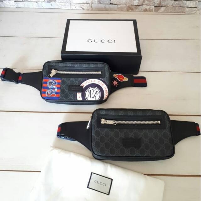Ori leather Gucci waist bag high quality