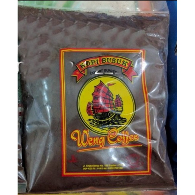 Kopi Bubuk Weng Coffee Legendaris Siantan - Pontianak 100gram
