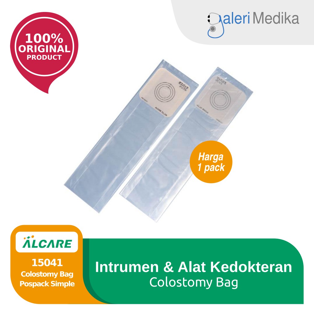 Alcare 15041 Colostomy Bag Pospack Simple 1 Box Isi 30