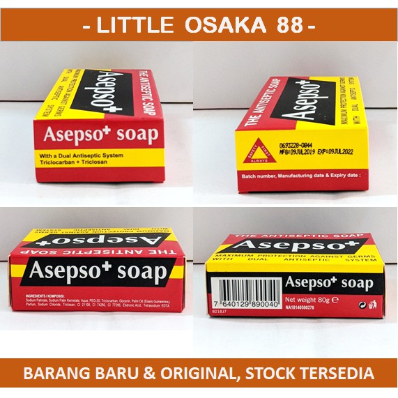 Sabun Asepso 80 gr