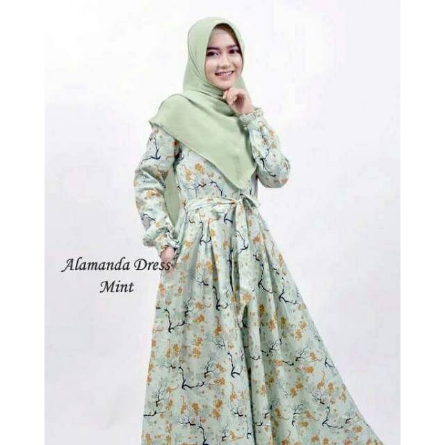 PROMO ... Gamis katun jepang 100% ori langsung dari konveksi size Standar dan Jumbo
