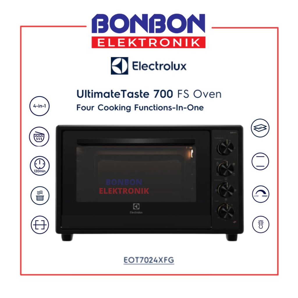 Electrolux Ultimate Taste Oven 4-in-1 EOT7024XFG 70L