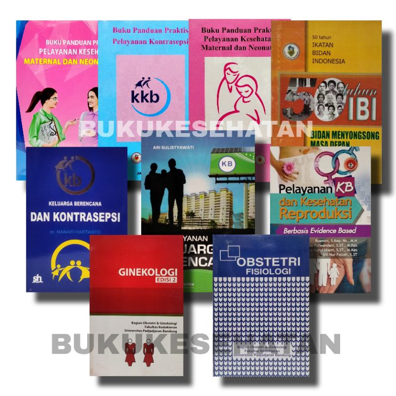 Jual Promo Seri Buku OBSTETRI FISIOLOGI, GINEKOLOGI, ( MATERNAL PING ...