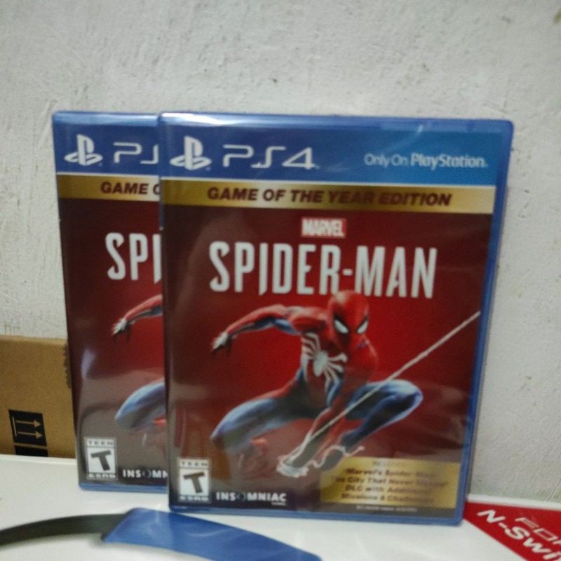 PS4 MARVEL SPIDERMAN : GAME OF THE YEAR EDITION