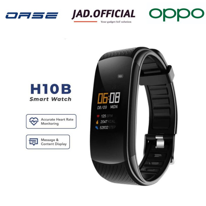 Oppo Oase Smart Watch Hb10b Garansi Resmi Shopee Indonesia