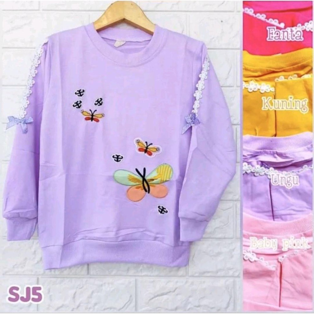 SWEATER ANAK USIA 2-11 TAHUN / SWITER ANAK PEREMPUAN / SWEATER ANAK IMPORT