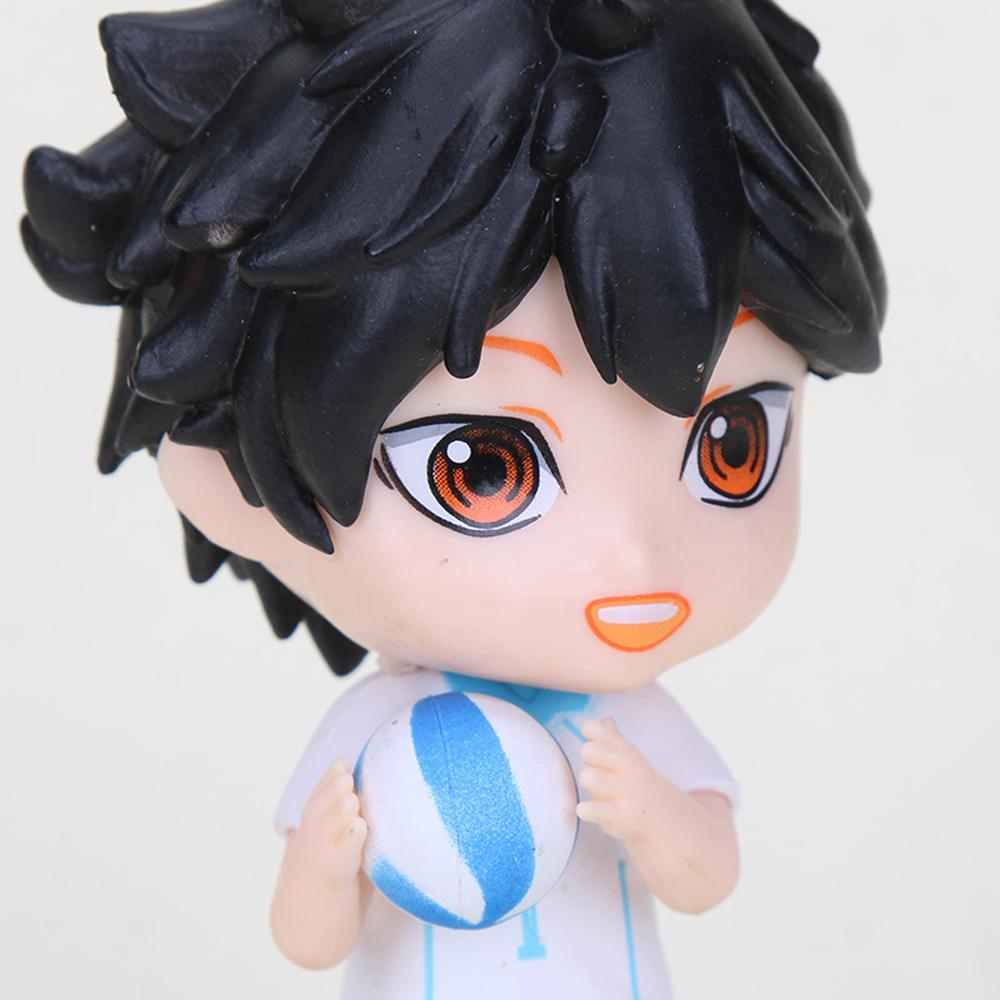 SKJK   Haikyuu Figure Hadiah 4pcs /set Anime Figure Mainan Action Figure Tobio Kageyama