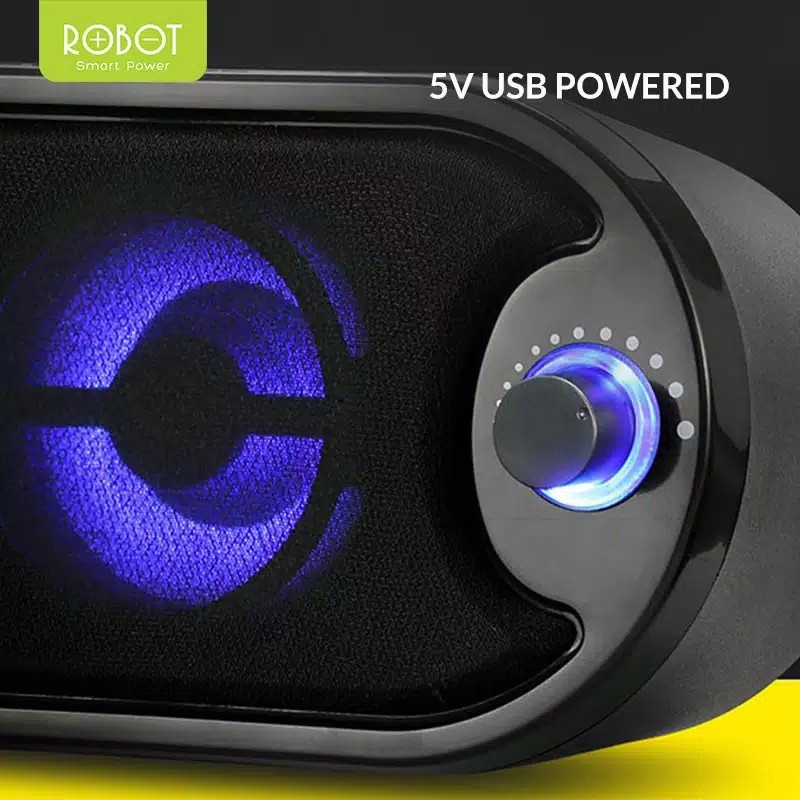 Speaker Multimedia Robot RS170 Laptop Komputer PC USB multimedis 2.1 garansi resmi 1tahun