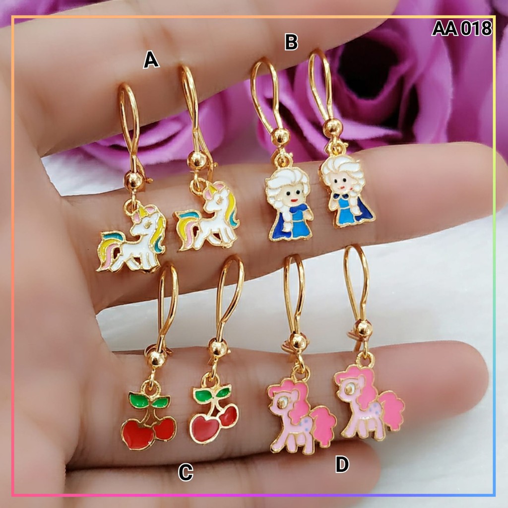 anting xuping anting anak karakter lucu AA 018 lapis emas gold