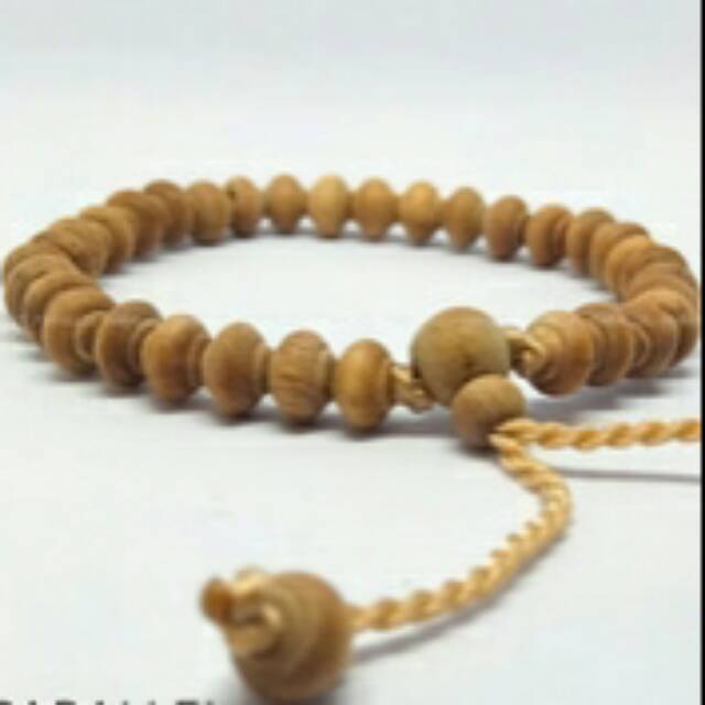 GELANG TASBIH KAYU CENDANA WANGI ASLI 100%