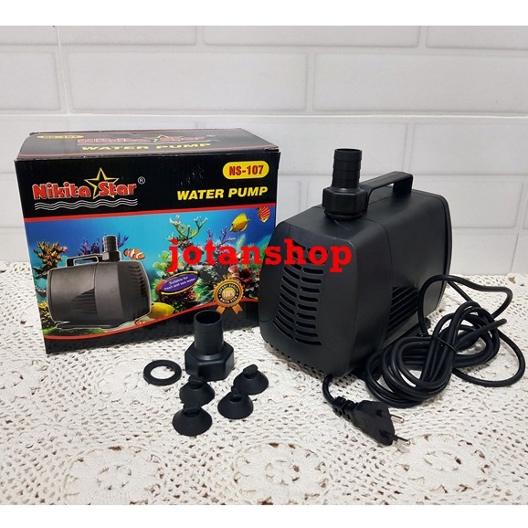 NIKITA STAR NS107 NS 107 POMPA CELUP AQUARIUM KOLAM AIR MANCUR HIDROPONIK