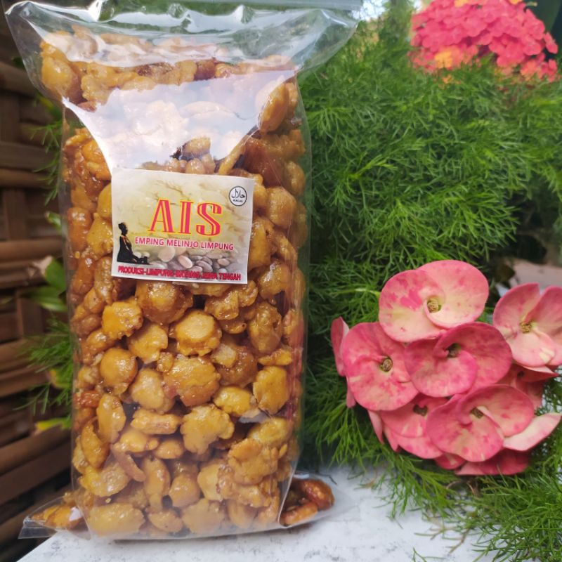 

AIS" EMPING MELINJO MANIS 1/2KG KUALITAS SUPER / EMPING KLETUK MANIS KHAS LIMPUNG