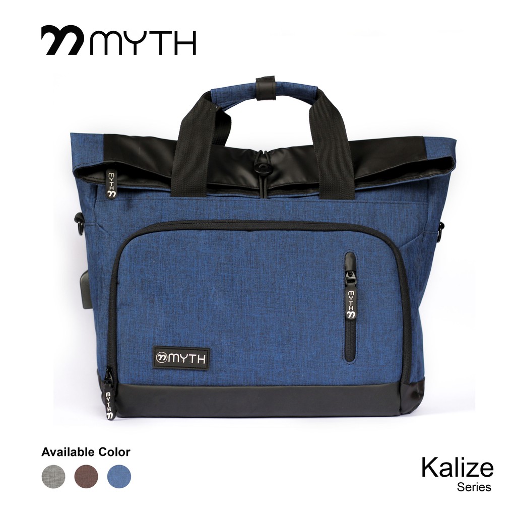 MYTH series Kalize/ Tas Pria/ Tas Wanita/ Tas Selempang/ Tas Kerja - Hitam