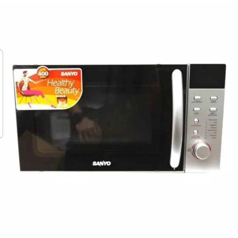 AQUA Sanyo AEMS 1812S - Microwave Digital 17 Liter 400 Watt