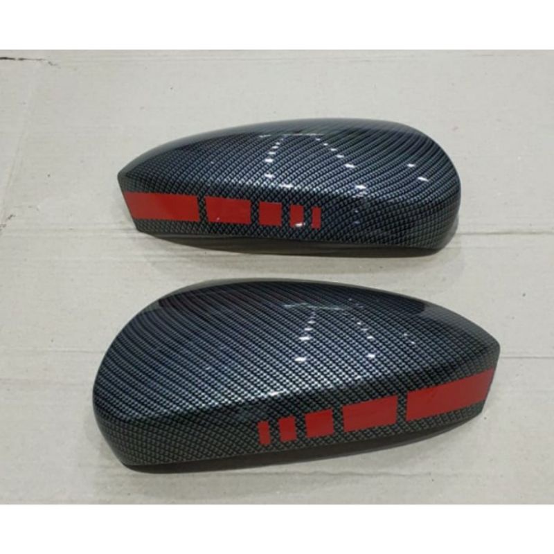 COVER SPION LIST MERAH TOYOTA RAIZE