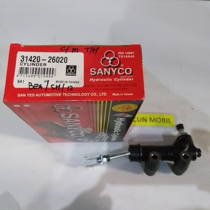 Master kopling atas Hiace bensin diesel 78-86 31420-26020 merk Sanyco SUNMOBIL