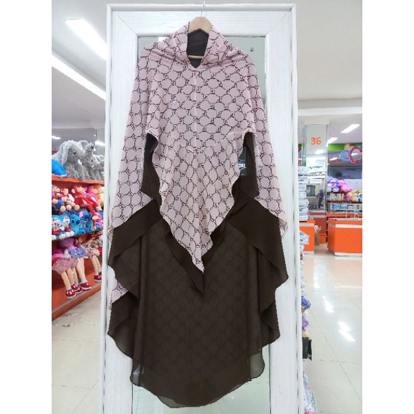 HSE/ Khimar printing by hse/ Khimar motif/ Khimar 2layer / Khimar / Khimar branded