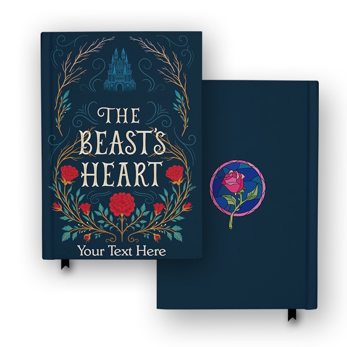 

Buku Catatan Notebook Beauty And The Beast Diary Jurnal Custom Nama