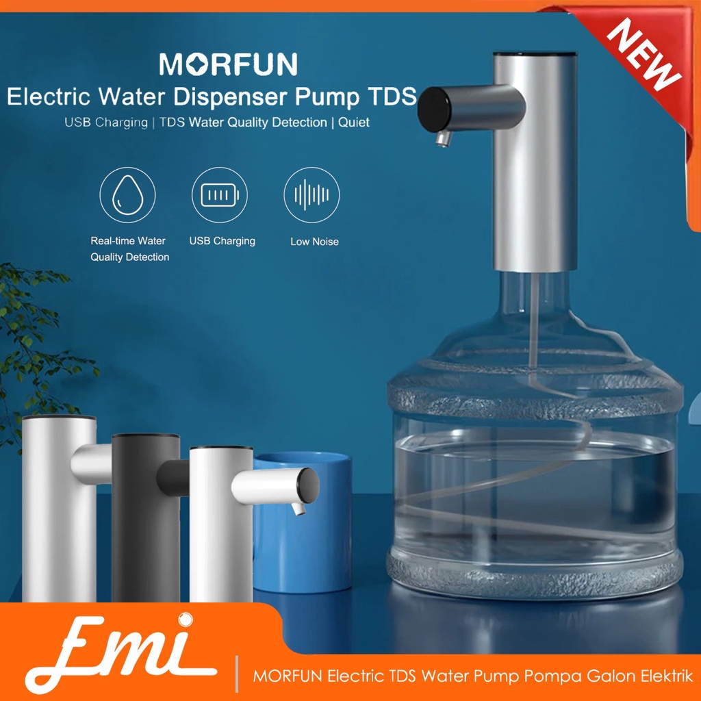 MORFUN Electric TDS Water Pump Pompa Galon Elektrik