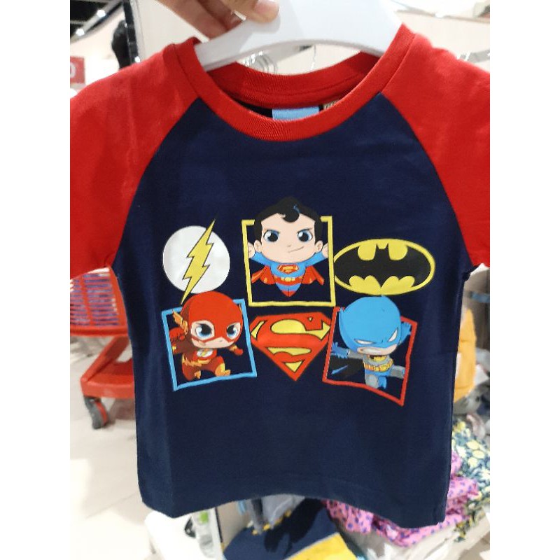 Tshirt Baby Karakter JUSTICE LEAGUE Brand KIDS ICON