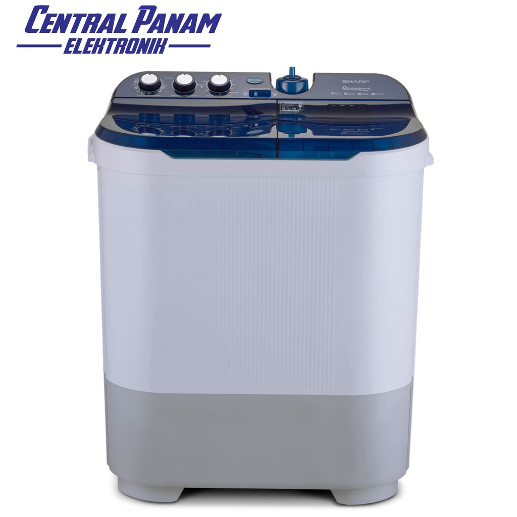 SHARP - Mesin Cuci 2 Tabung 10 kg (ES-T1090) - Central Panam Elektronik