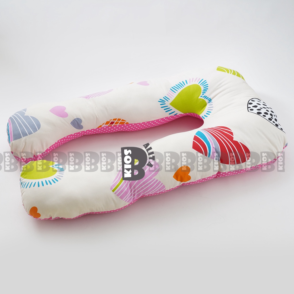 Bantal hamil JUMBO 2 sisi motif UKURAN 120CMX76CM tebal dan nyaman / maternity pillow TERMURAH bisa juga untuk bantal menyusui bayi