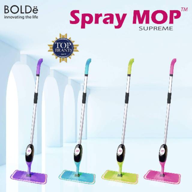 Jual 2 (dua) Kain SPRAY MOP SUPREME ALAT PEL SEMPROT BOLDE | FREE ...