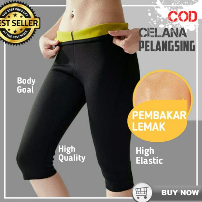 LEGGING OLAHRAGA WANITA CELANA SENAM KORSET CELANA PELANGSING KORSET OLAHRAGA HOT SHAPER  NEOTEX A1