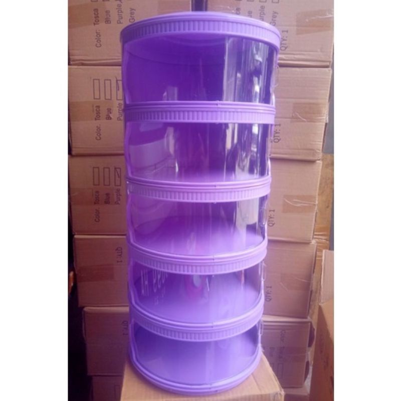 TUDUNG SAJI JEON 5 SUSUN /RAK SAJI JEON 5 SUSUN/RAK MAKANAN 5 SUSUN