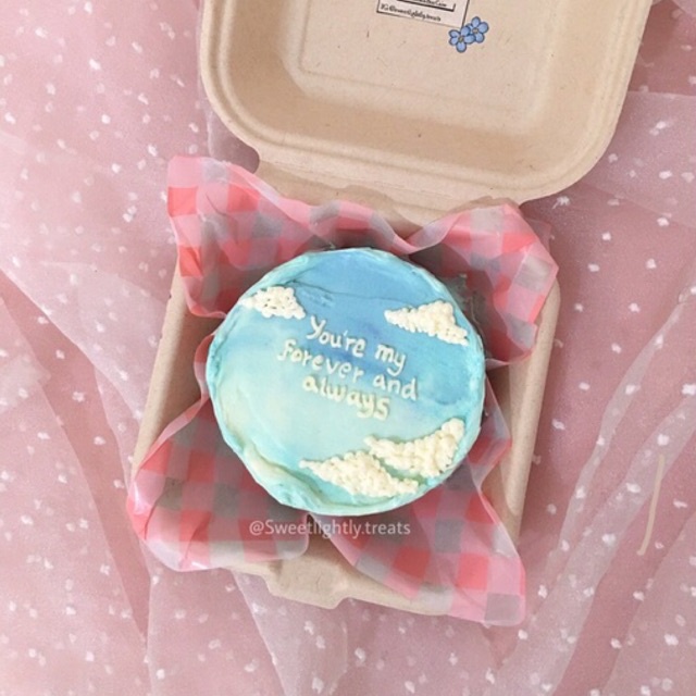 Korean lunchbox cake | mini cake | custom cake | birthday kue | cute cake