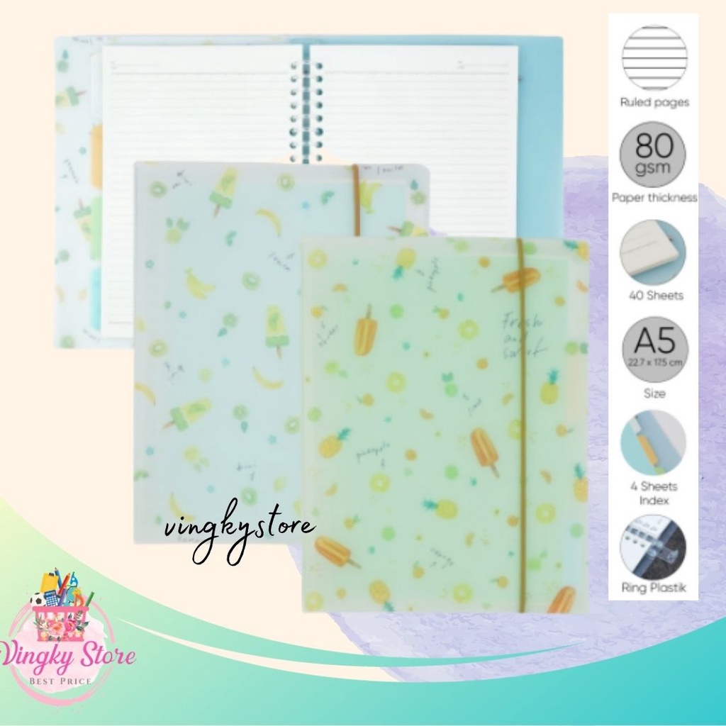 

Binder Note Joyko Tali Fruits A5