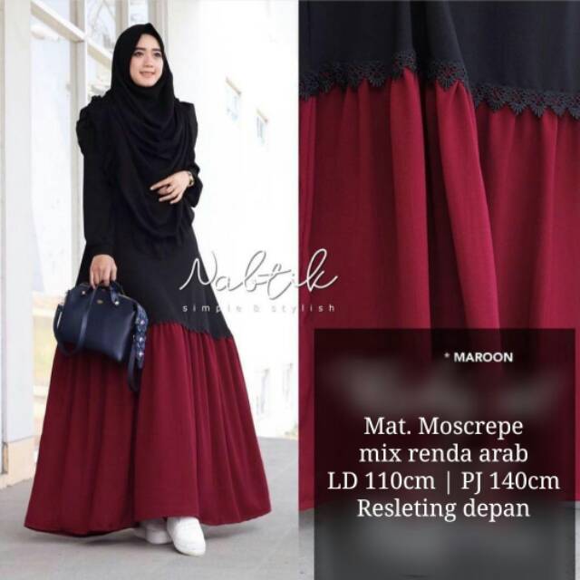 BAJU GAMIS MUSLIMAH TERBARU