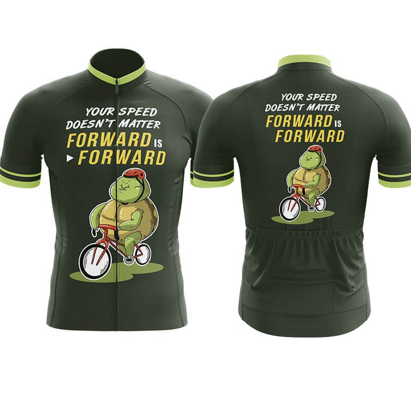 Turtle Cycling Club Kuya Jersey baju Sepeda Road bike Pria kura kura