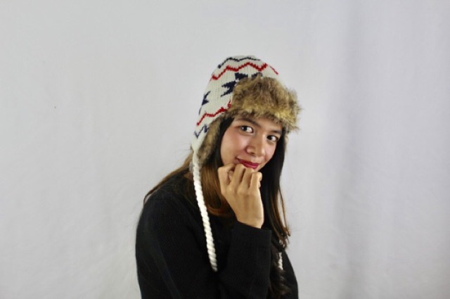 Topi Bomber Rusia Bulu Winter Hat Russian Musim Dingin