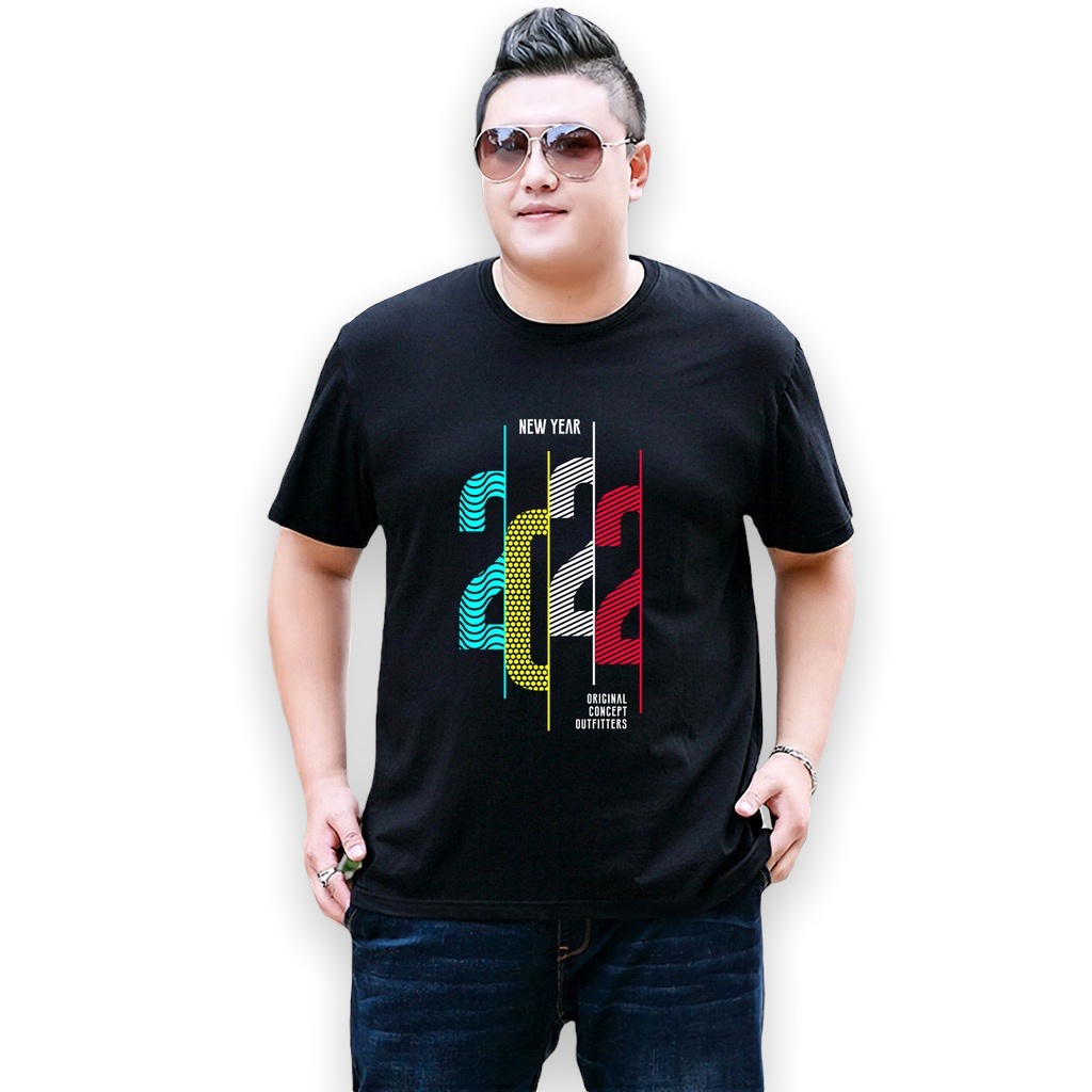 Baju Kaos Pria Jumbo 2022 Tshirt Bigsize XL XXL Distro DTF