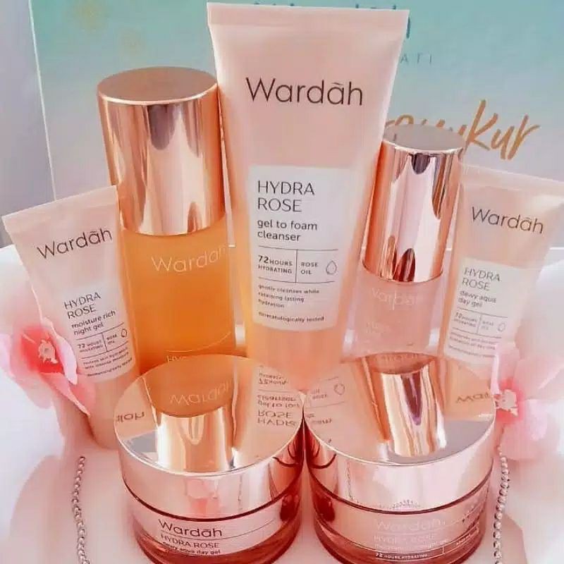 Wardah Hydra Rose 1Set/Sepaket