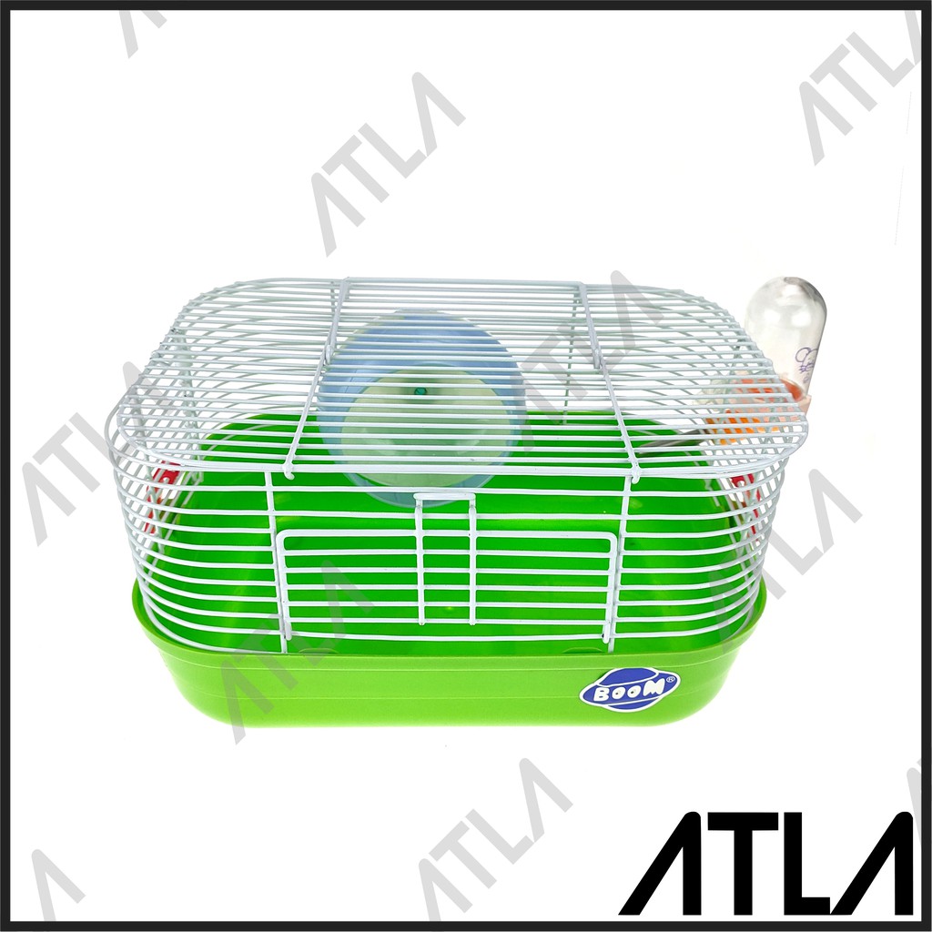 Kandang Hamster Mini Warna Rumah Hewan Peliharaan Besi Kecil KH005-5