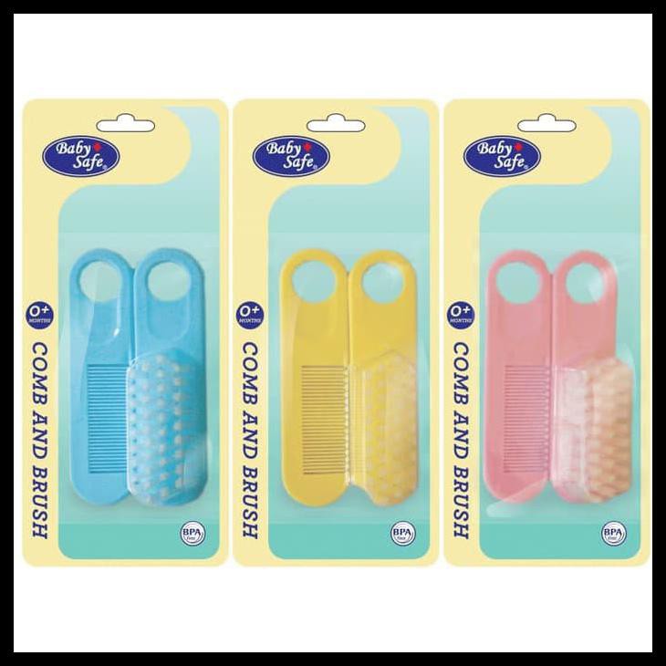 BABY SAFE Comb And Brush Babysafe Sikat Sisir Bayi BD195