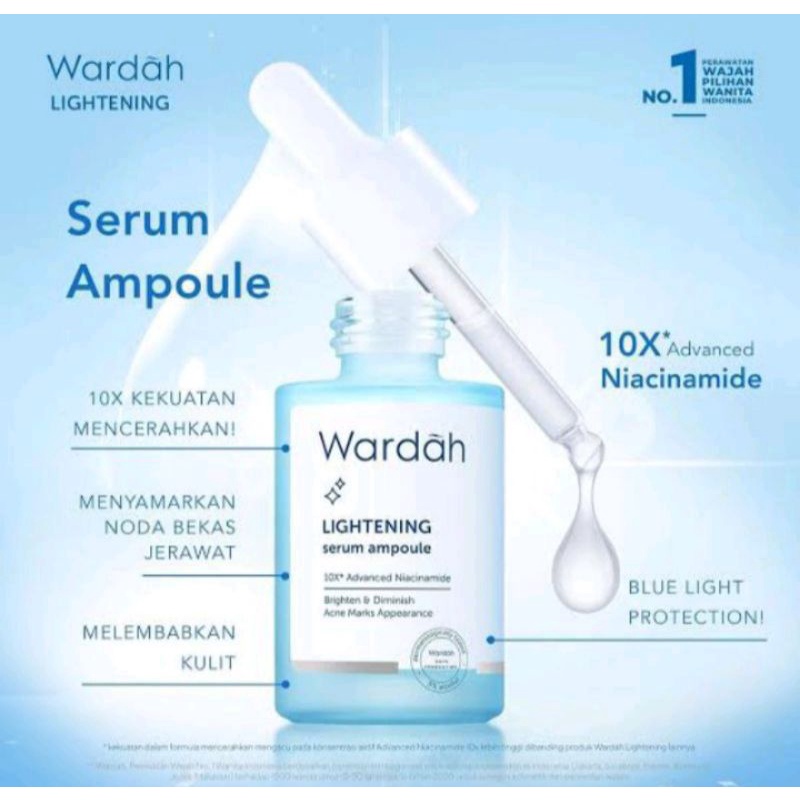 WARDAH LIGHTENING SERUM AMPOULE 30ml