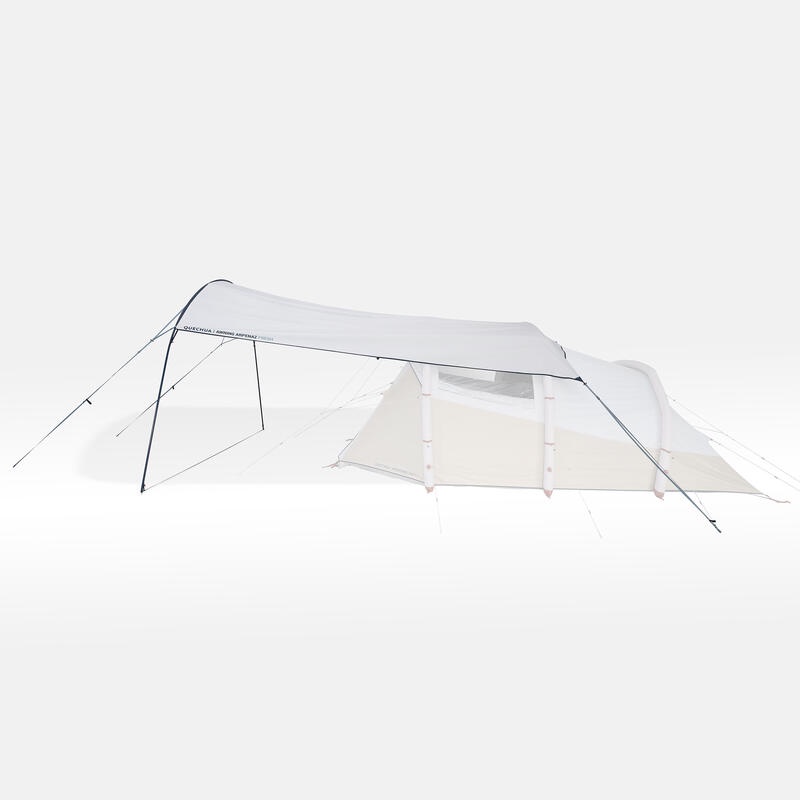 QUECHUA Flysheet Awning Tenda 6 Orang Tahan Air dan Angin