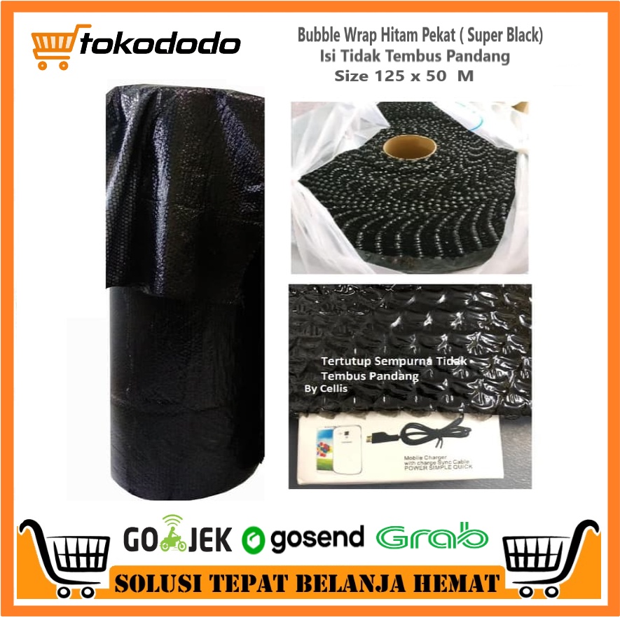 

BUBBLE WRAP PACKING 125X50M HITAM