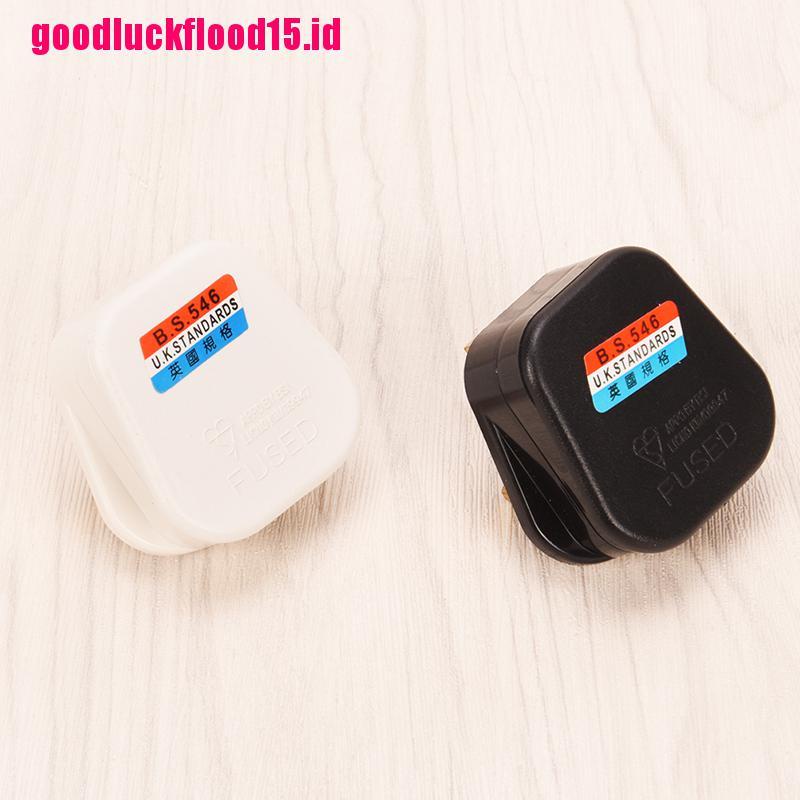 {LUCKID}13 Amp 230V UK 3 Pin Heavy Duty Rubber Body Rewirable Plug