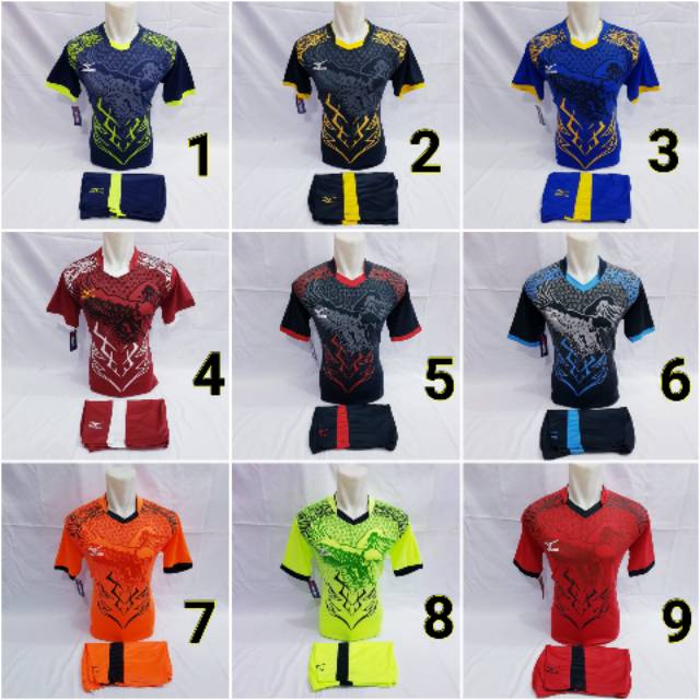 [TERLARIS BAJU MZ RESTOK ] Baju kaos setelan futsal jersy bola volly