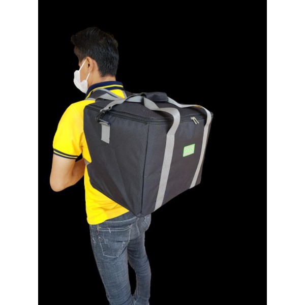 45 liter  BACK PACK / SELEMPANG  TAS DRIVER OJOL  ONLINE  / TAS KIRIM BARANG  / ARGEN RANSEL  42 Ltr 40x32x30 cm  / Tas Bawa makanan ojol ThermaPack Insulated Delivery Bag | Tas Kurir Motor