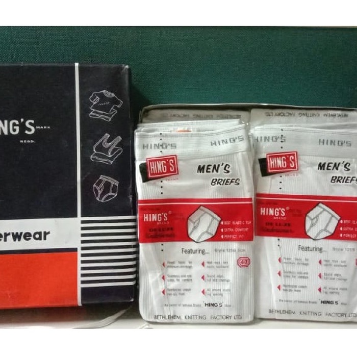 HINGS CELANA DALAM PRIA 125BB SIZE 26~42 GROSIR BEST QUALITY