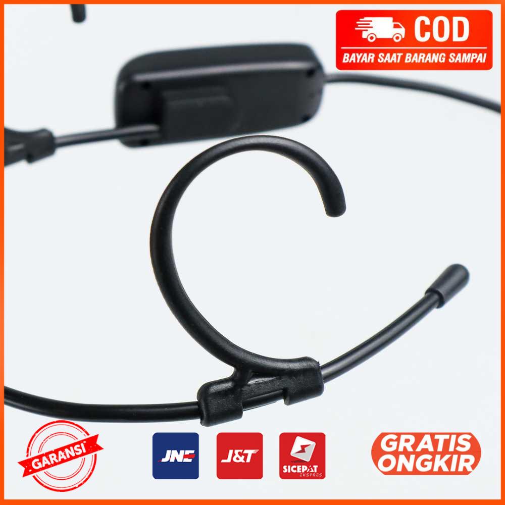 UHF Wireless Microphone Headset Tour Guide