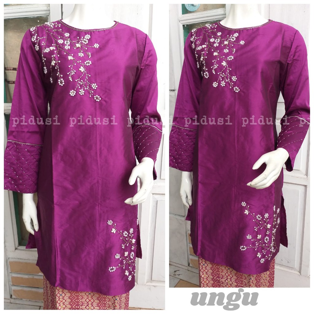 BAJU KURUNG TAFETA PAYET / BAJU KURUNG IRIANA / TAFFETA TUNIK